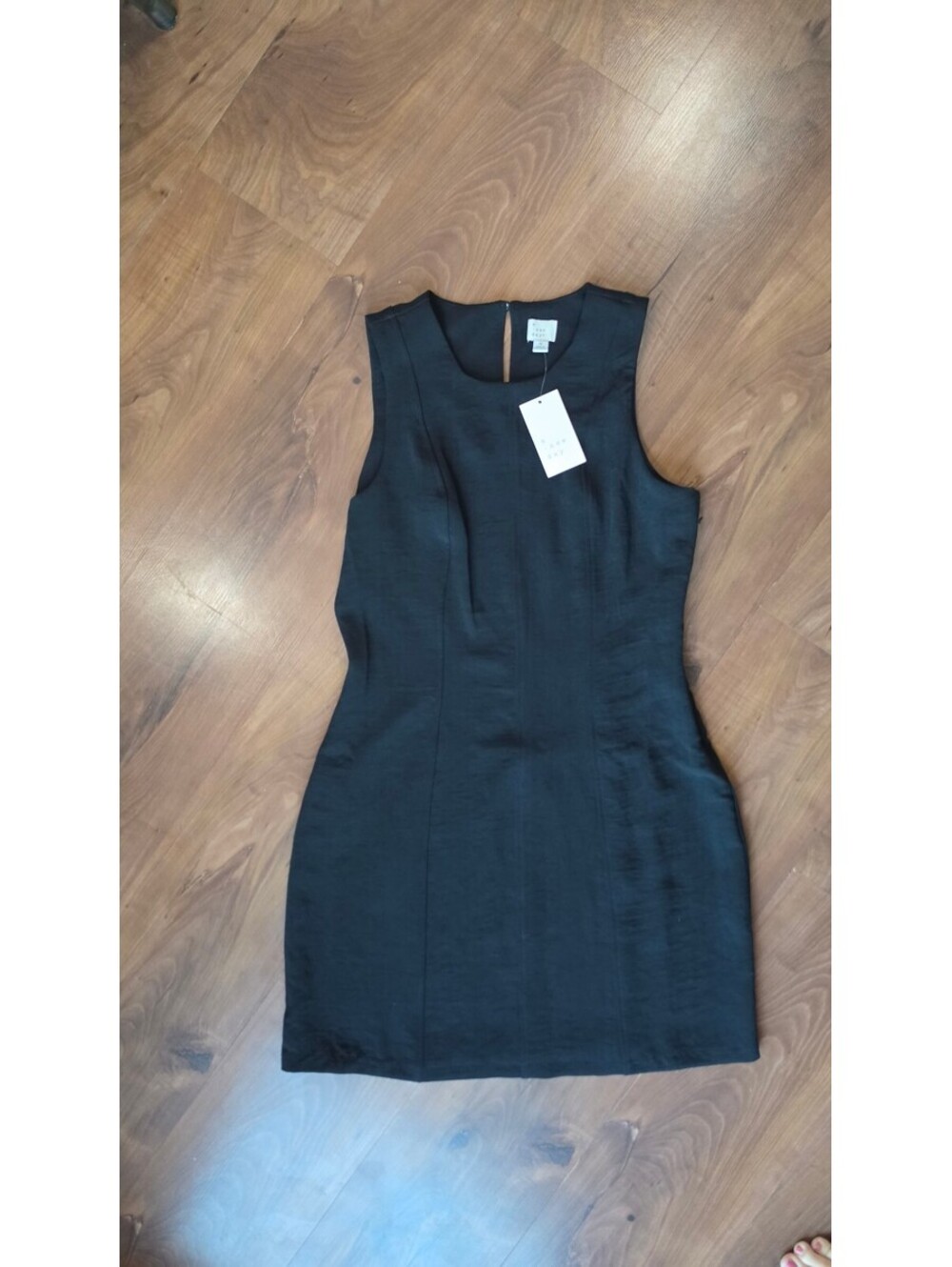 NWT A New Day Blk Sleeveless Mini Sheath Dress Sz 10 | Classic Little Blk Dress